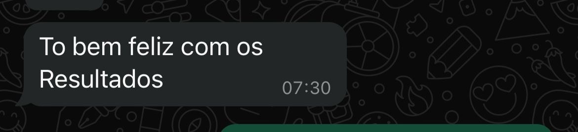 Print do depoimento 30 enviado por paciente