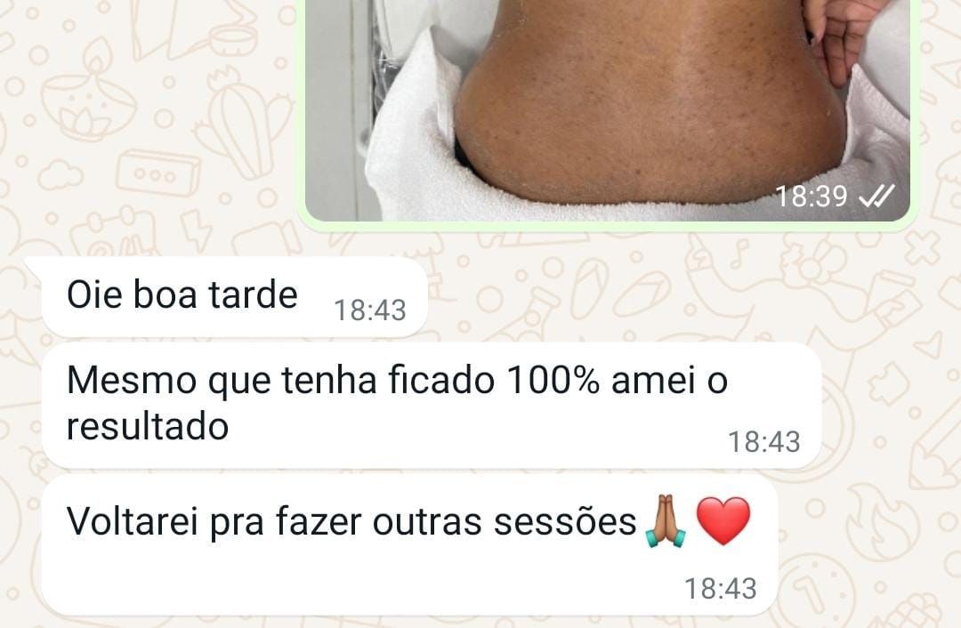 Print do depoimento 21 enviado por paciente