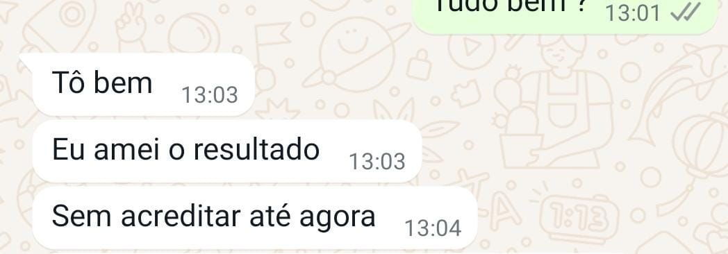 Print do depoimento 17 enviado por paciente