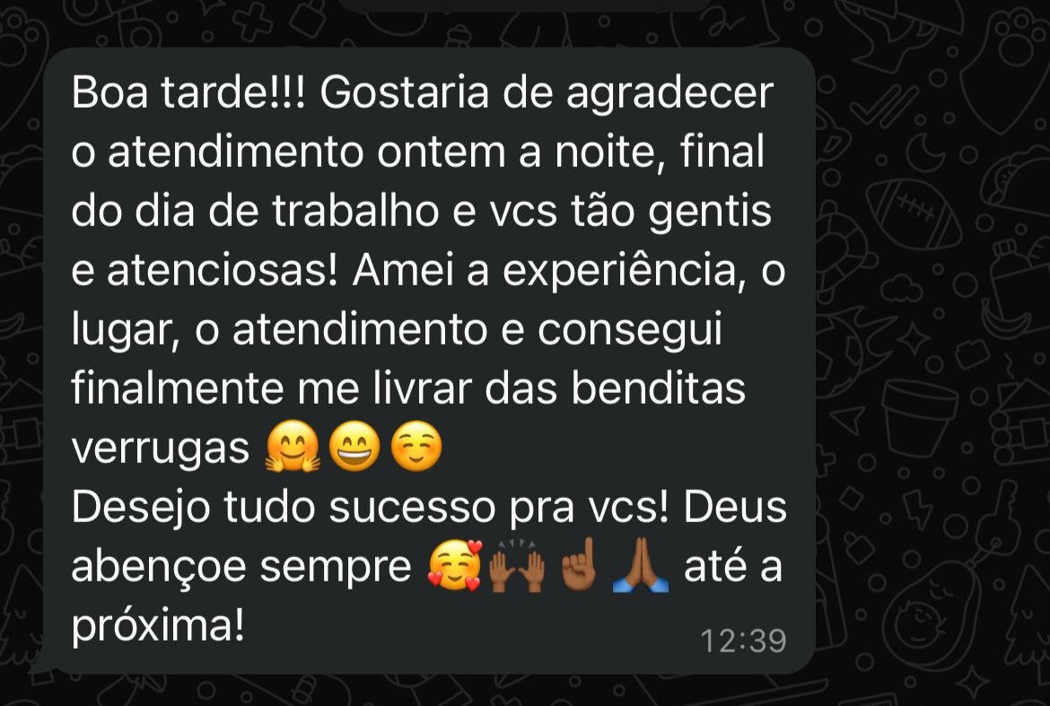 Print do depoimento 4 enviado por paciente