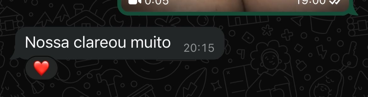 Print do depoimento 28 enviado por paciente